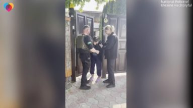 Ukrainian mother and son reunite on Mother's Day after 2 months