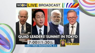 WION Live Broadcast: Biden unveils economic plan in Asia, vows to defend Taiwan | From Washington DC