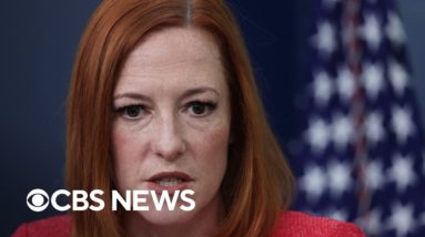 Watch Live: Jen Psaki holds briefing after Biden discusses U.S. economy | CBS News