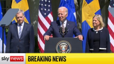 War in Ukraine: 'NATO is needed more than ever' says US President Biden