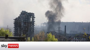 Ukraine War: Last stand at Mariupol's steelworks as 300 more civilians evacuated