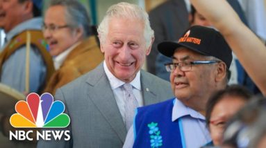 Watch: Britain's Prince Charles Joins Indigenous People In Dance