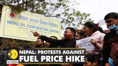 Nepal: Protests against fuel price hike; Police fire tear gas at protesters | World English News