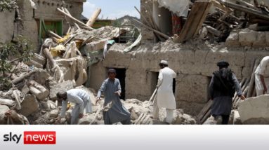 Afghanistan Earthquake: The scrap for signs of life continues