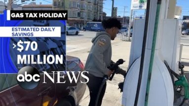 Biden pushes for federal gas tax holiday