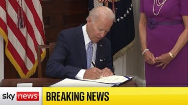 BREAKING: President Biden signs new gun control legislation