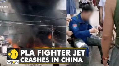 Chinese military plane crashes in residential area; one died, two injured | World News | News Alert