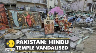 Hindu temple vandalized in Pakistan's Karachi city, minority Hindu community under threat? | WION