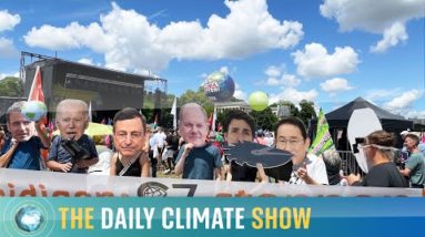 Daily Climate Show: Carbon reduction action losing out at G7 summit?