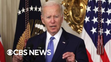 Watch Live: Biden gives update on fight against COVID, vaccines for kids | CBS News