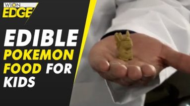 Experts try to make edible food in Pokémon, animal figures using3D printers | Chile | WION Edge