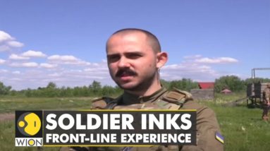 Ukrainian Soldier inks front-line experience in his music to describe war & misery | English News