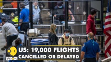 United States: Travel chaos after flights cancelled, passengers left stranded at airports | WION