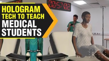 Holographic figures used to teach medical students at CHU | WION Originals | World News