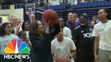 Kamala Harris Shoots 1 For 6 At Field Day Event