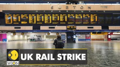 UK rail strike: Only 20% of the train services are running | World Latest English News | WION