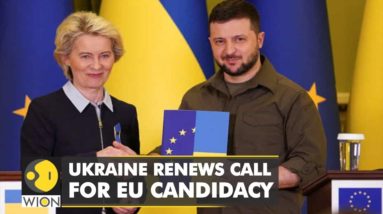 EU chief meets Ukrainian President Zelensky to discuss Ukraine's membership | World News | WION