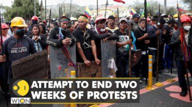 Ecuador Protests: Indigenous leaders meet with govt to hammer out fuel price deal | English News