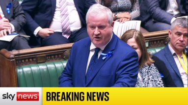 PMQs: 'The UK economy is lagging behind', says SNP leader Ian Blackford