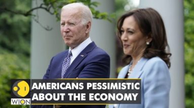 Americans pessimistic about the economy: Combating inflation US President Joe Biden's first priority