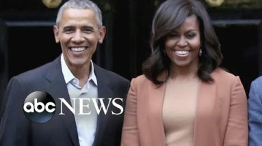 The Obamas’ production company moving from Spotify to Audible