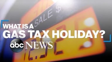 What is a gas tax holiday?