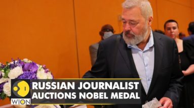 Russian journalist Dmitry Muratov auctions Nobel medal for Ukraine aid | World English News | WION