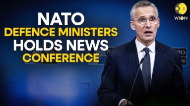 NATO LIVE: Defence ministers from 12 northern NATO members brief media | WION LIVE