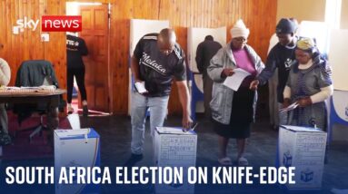 South Africa election: Polls close after high turnout amid fears ANC could lose its majority