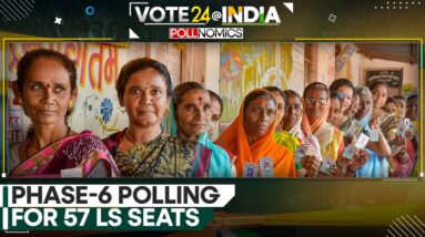 India General Election 2024: Polling underway in 58 constituencies spread over 6 states and 2 UTs