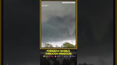 A tornado churns near Missouri | WION Shorts