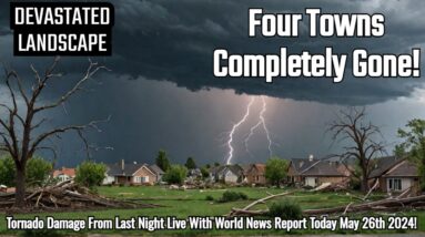 Tornado Damage From Last Night Live With World News Report Today May 26th 2024!