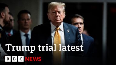 Deliberations under way in Donald Trump hush-money trial | BBC News