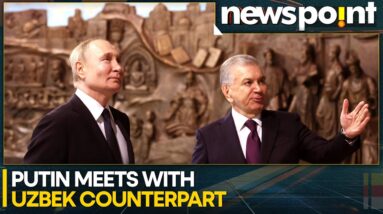 Russian President Putin visits Tashkent, meets with Uzbek counterpart | WION Newspoint