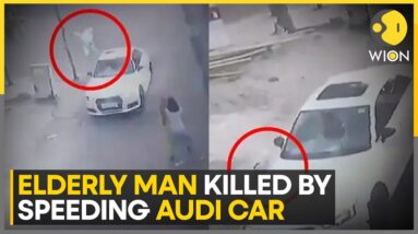 Noida Hit and Run case: Audi car rams into elderly man on morning walk, accident captured on CCTV