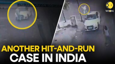 Noida hit-and-run case: Elderly man crossing road hit by speeding Audi in Noida | WION Originals