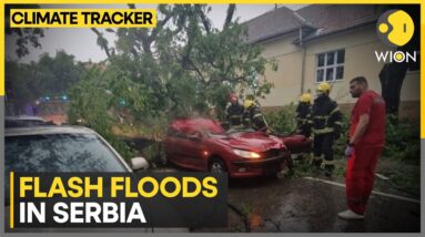 Serbia hit with torrential rain hail and flash floods | WION Climate Tracker