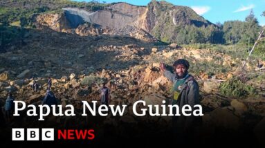 Papua New Guinea landslide leaves many feared dead as remote villages hit | BBC News