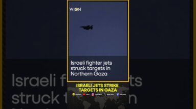 Israeli fighter jets strike targets in Northern Gaza | WION Shorts