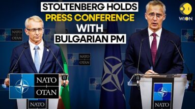 Stoltenberg LIVE: Stoltenberg press conference with caretaker Bulgarian PM | WION LIVE