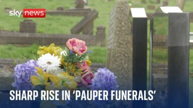 Sharp rise in 'pauper funerals' as grieving families feel impact of spiralling costs