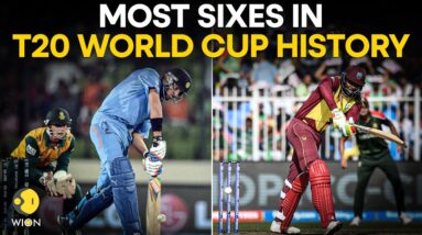 T20 World Cup 2024: Most sixes in T20 World Cup history | WION Originals