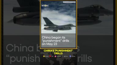 Taiwan releases surveillance footage of China's drills | WION Shorts