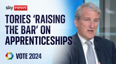 Tories would replace 'rip-off' degrees with apprenticeships | Vote 2024