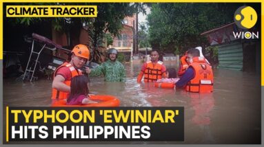 Typhoon 'Ewiniar' hits Philippines' Eastern coast, kills at least seven | WION Climate Tracker