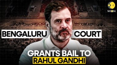 Rahul Gandhi appears before Bengaluru court in defamation case, granted bail | WION Originals