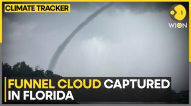 Funnel cloud caught on camera in Florida, no injuries recorded | WION Climate Tracker