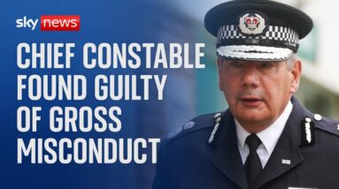 Nick Adderley: Chief constable of Northamptonshire Police found guilty of gross misconduct