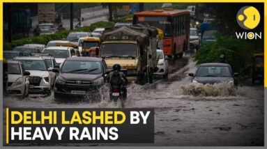 Heavy rain lashes Delhi: India's capital lashed by heavy rains | Rains to bring respite from heat