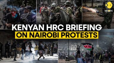 Kenya Protest LIVE: Kenyan Human Rights Commission briefing on Nairobi protests | WION LIVE